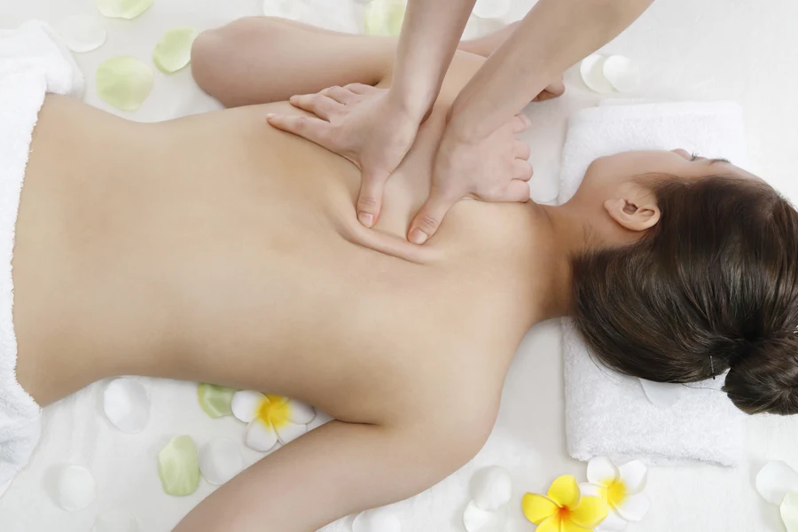 Traditional Thai massage treatment